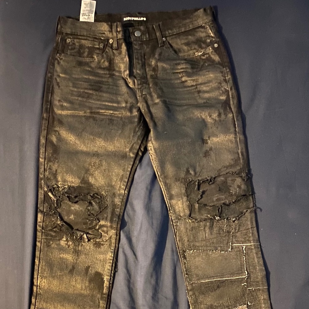 ByKodyPhillips “Reconstructed Waxed Jeans”